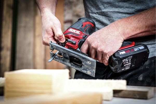 SKIL 3440 JA Serra vertical sem fio «Compact brushless» - Image 2